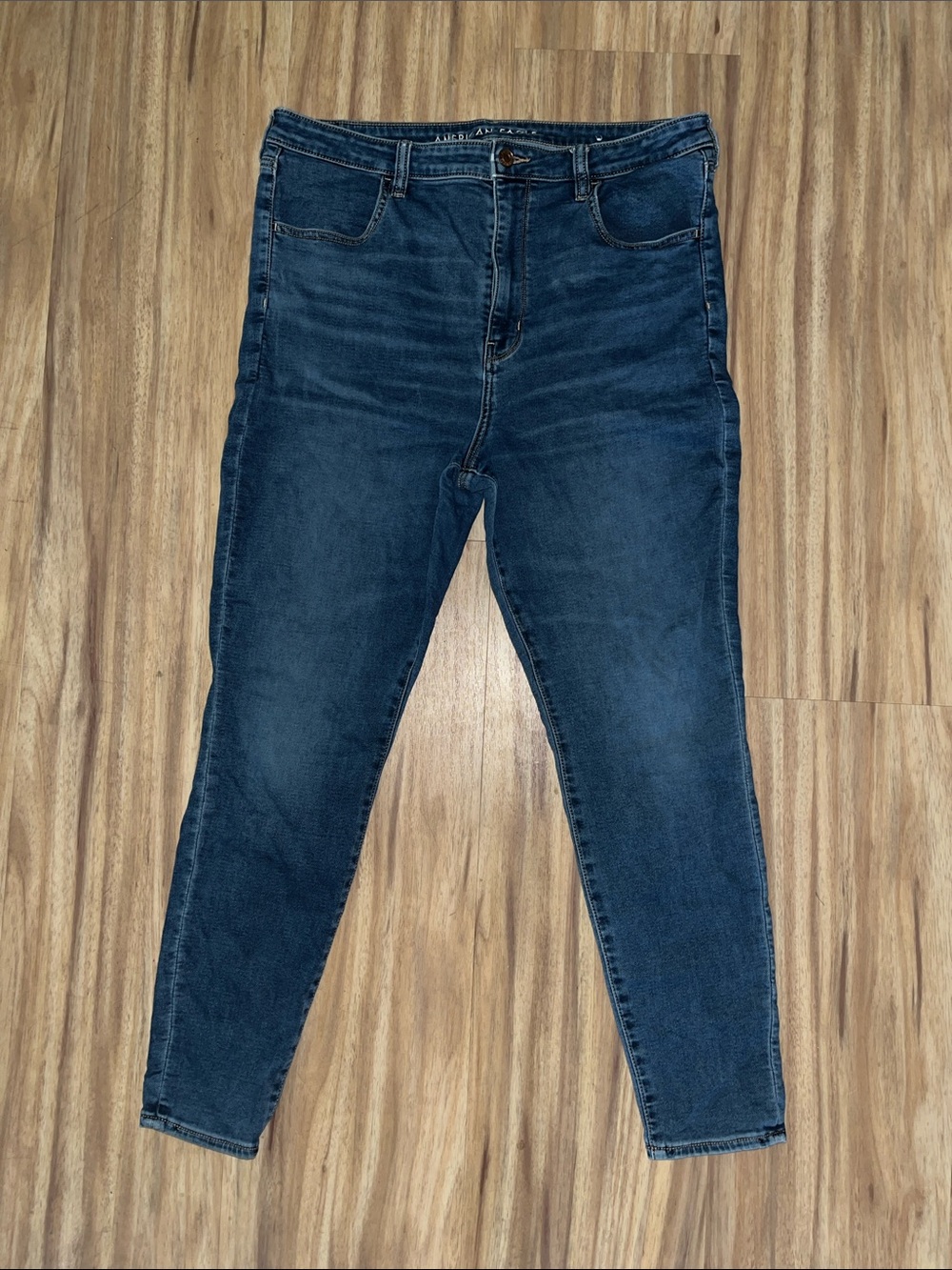 American Eagle super hi-rise jeggings